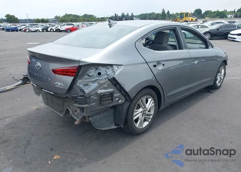 2019 Hyundai Elantra Sel from USA, damaged, VIN 5NPD84LF4KH464643
